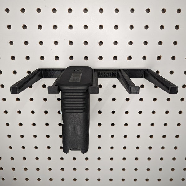 Mount for Barrett MRAD Mags - Pegboard / IKEA Skadis / Wall Control / Vaultek | Magazine Holder Storage Rack