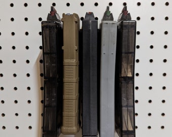 Pegboard Magazine Holder - Etsy