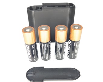 Battery Case for AA Batteries