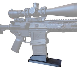 Display Stand for AR10/M110/SR25 (Pmag LR/SR Gen M3) | Rifle Holder Storage Rack