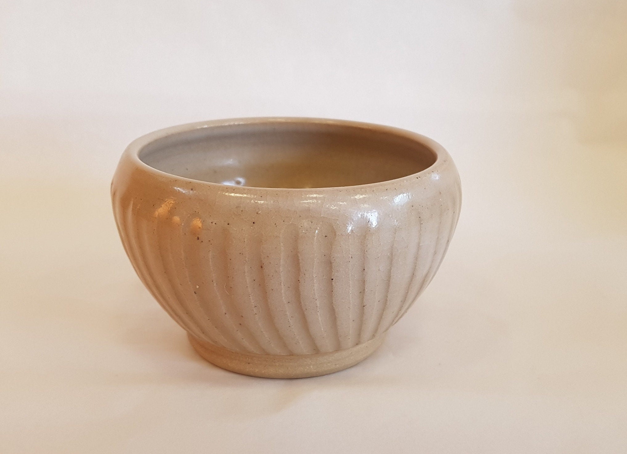 Coupelle Ramequin Bol en Céramique Artisanale Beige