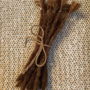 Human hair dread extentions