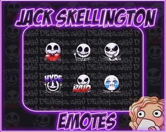 Jack Skellington Emote Pack