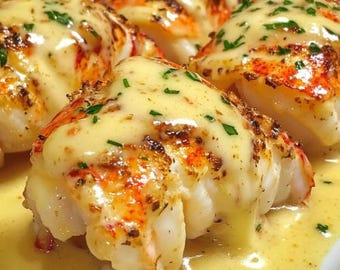 Cremiges Knoblauchbutter-Hummerschwänzchen-Rezept (Digitaler Download)