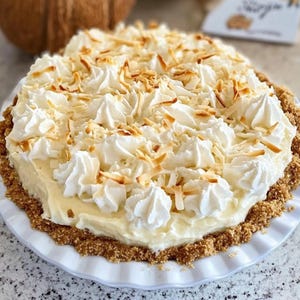 Eenvoudig NO BAKE-kokosroomtaartrecept | Downloaden
