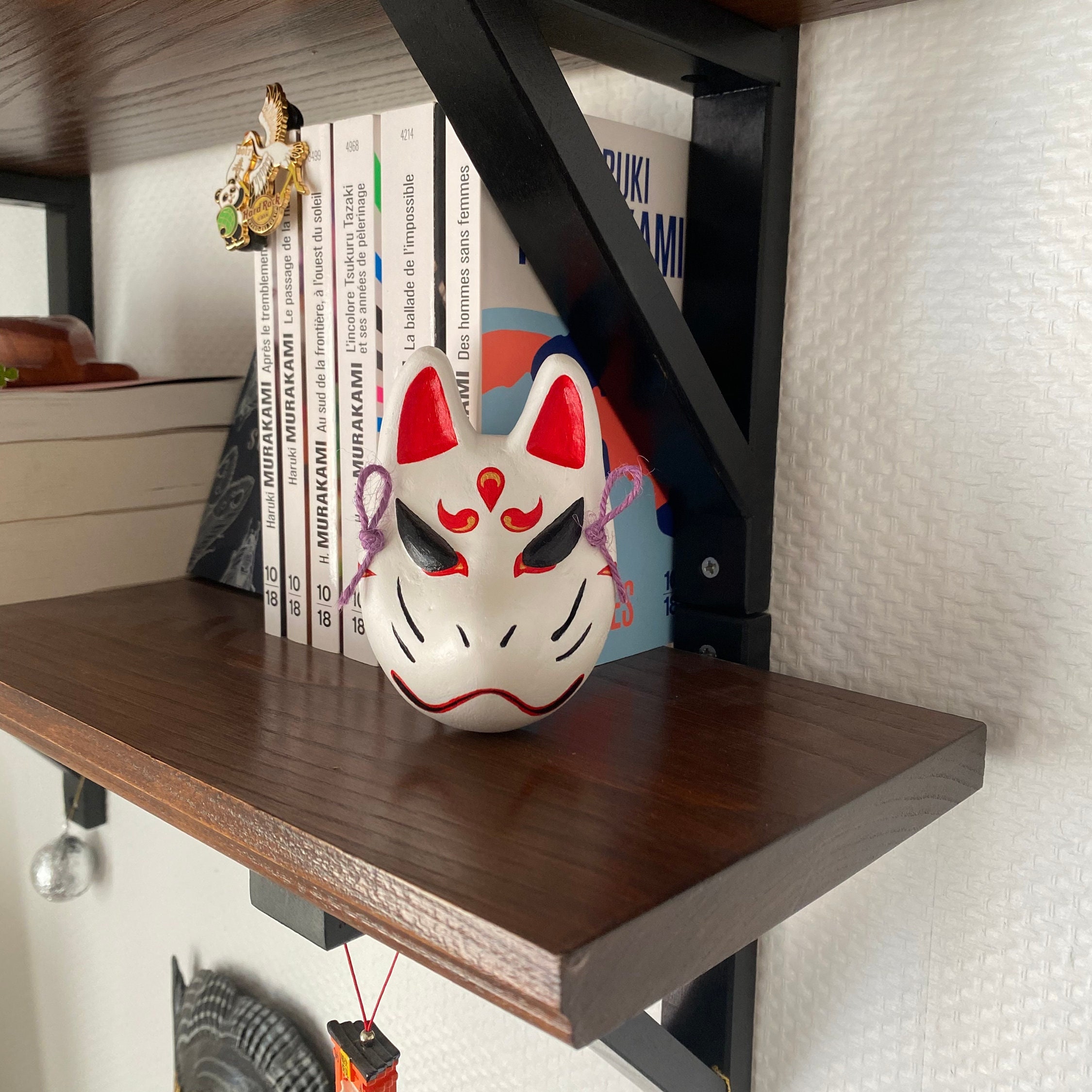 Masque de Kitsune Blanc