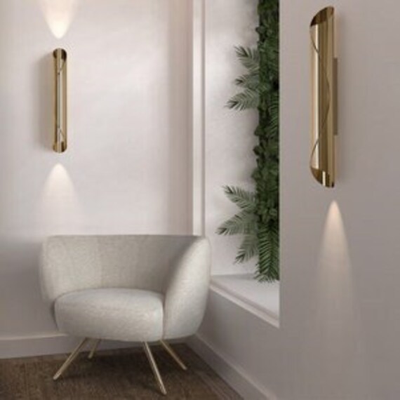 Bedroom Wall Light Fixtures Modern Indoor Wall Sconce Etsy