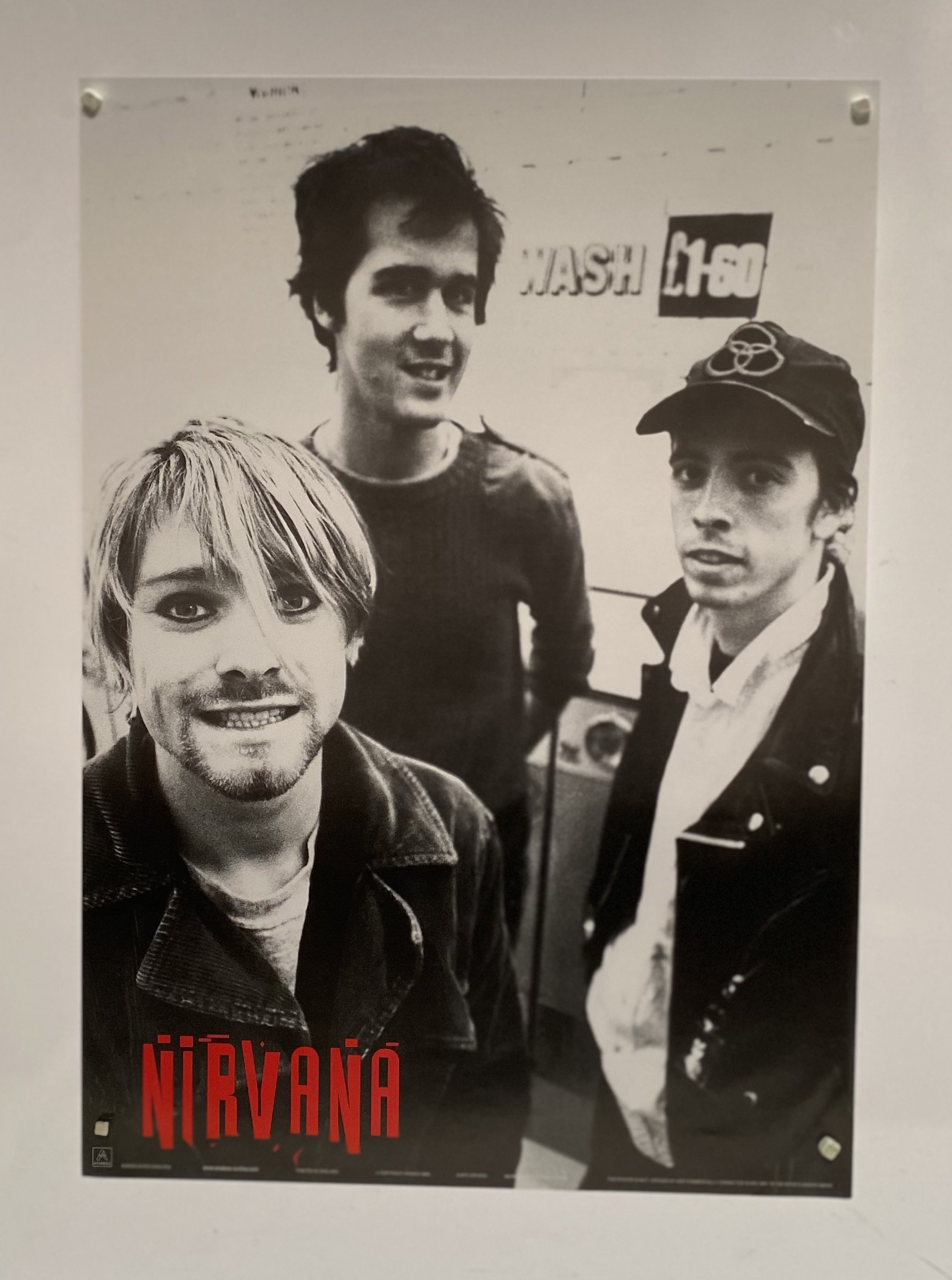 Nirvana rare poster - Etsy 日本