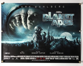 Planet of the Apes Original (2001) UK Quad movie poster