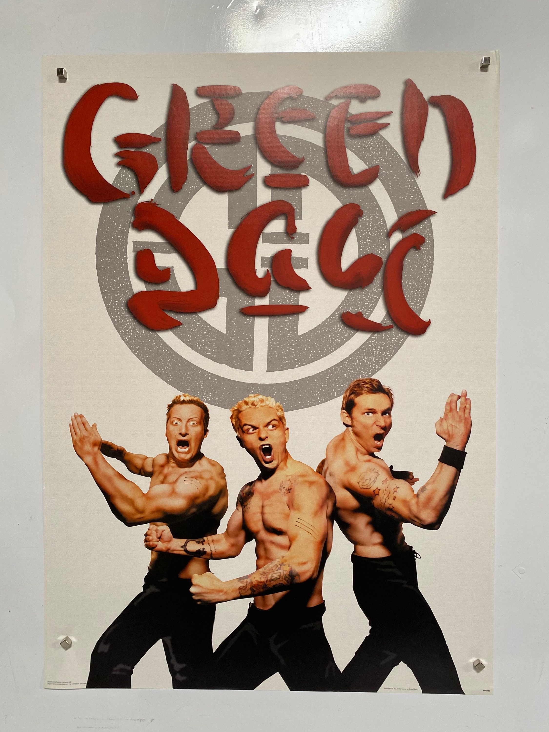 Green Day Kung Fu Original Licensed Vintage 2002 Poster - Etsy
