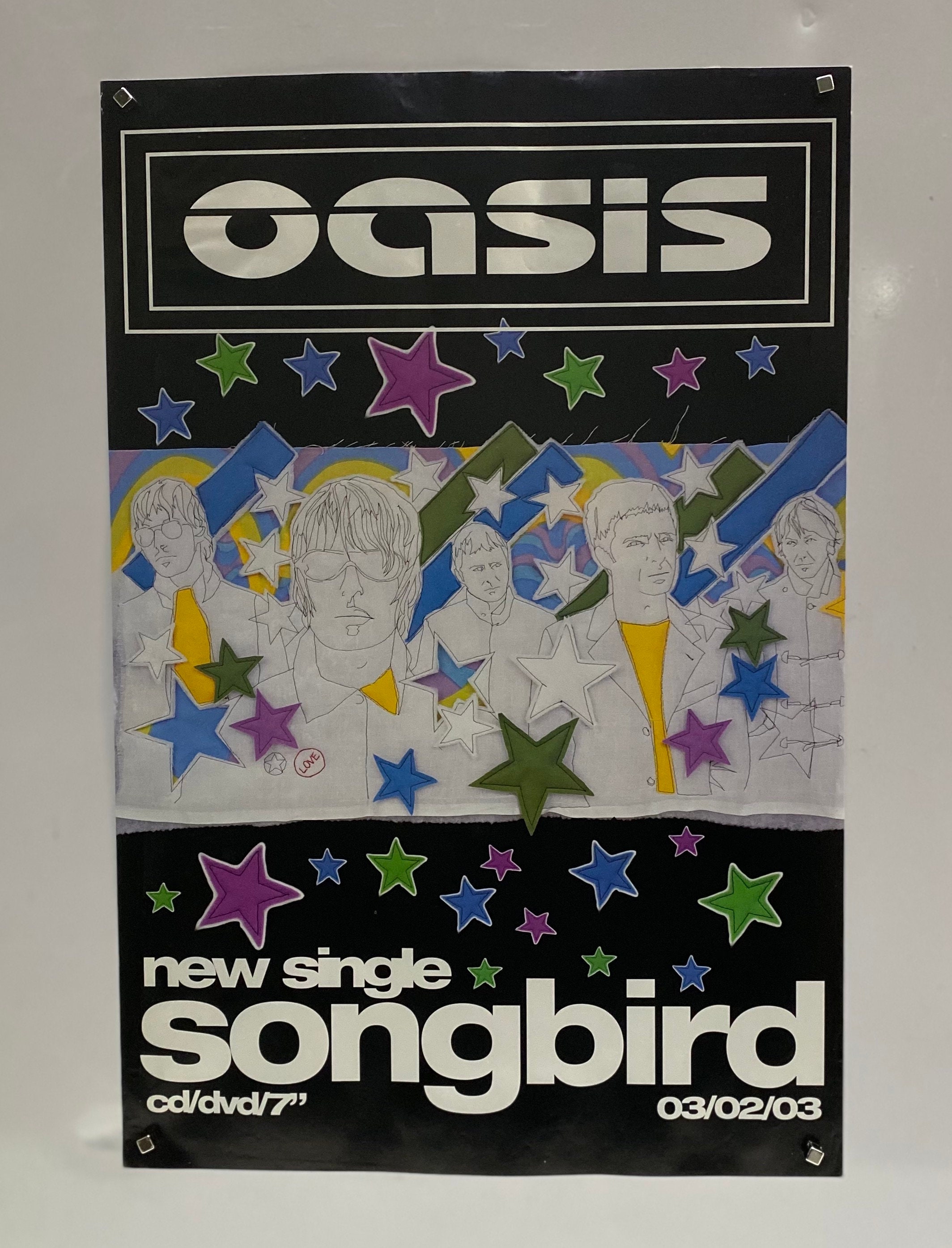 Oasis promo poster - Etsy 日本