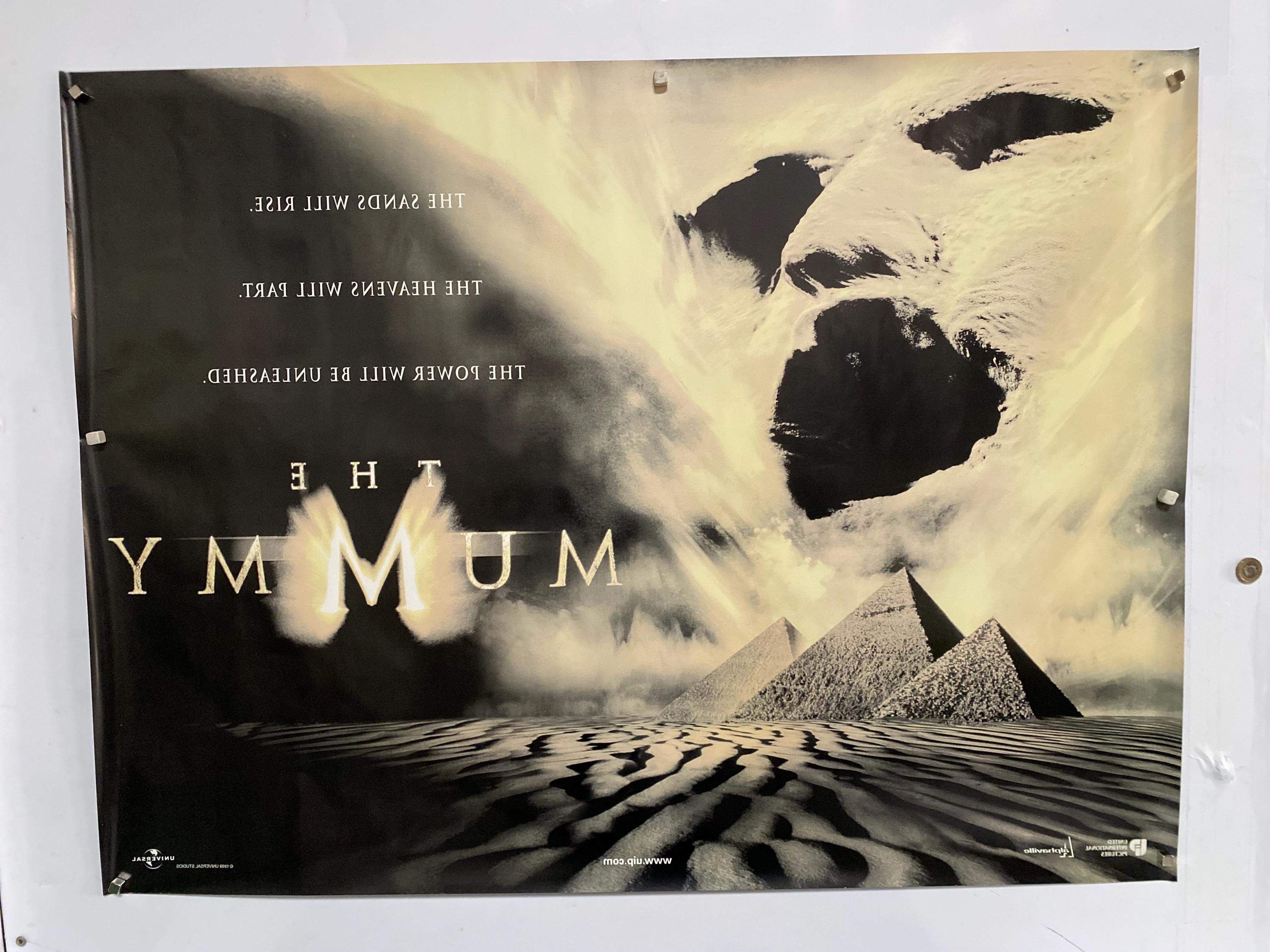 The Mummy 1999 Advance Rare Original British Quad Movie Poster