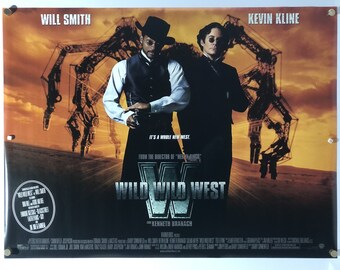 Wild Wild West Original (1999) British Quad Movie Poster