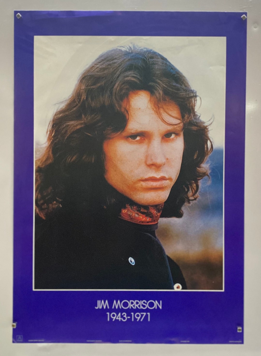 Jim Morrison the Doors Vintage 1992 Original Poster - Etsy