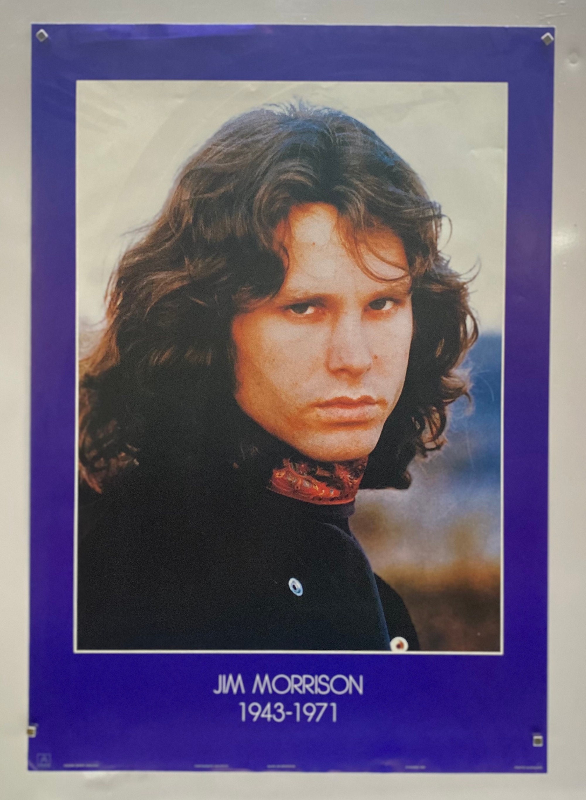 Jim Morrison the Doors Vintage 1992 Original Poster - Etsy