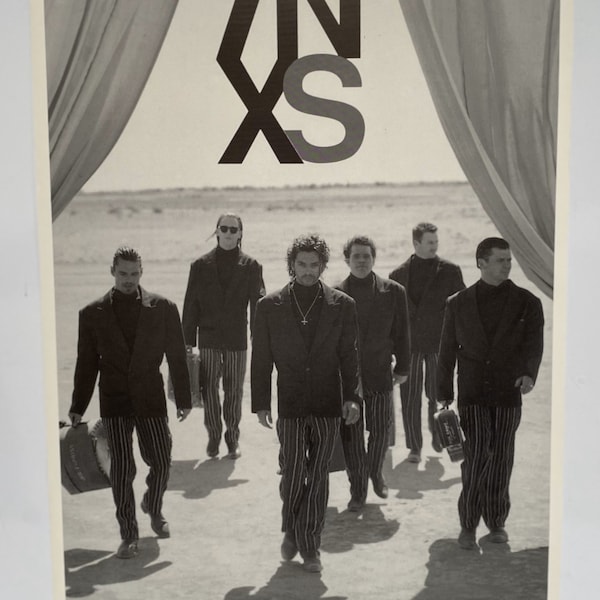 INXS welcome to wherever you are, Rare vintage poster Poster