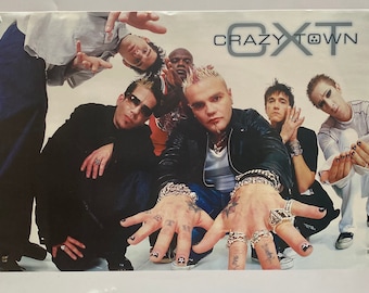 Crazy Town CXT Band Shot Rare Poster