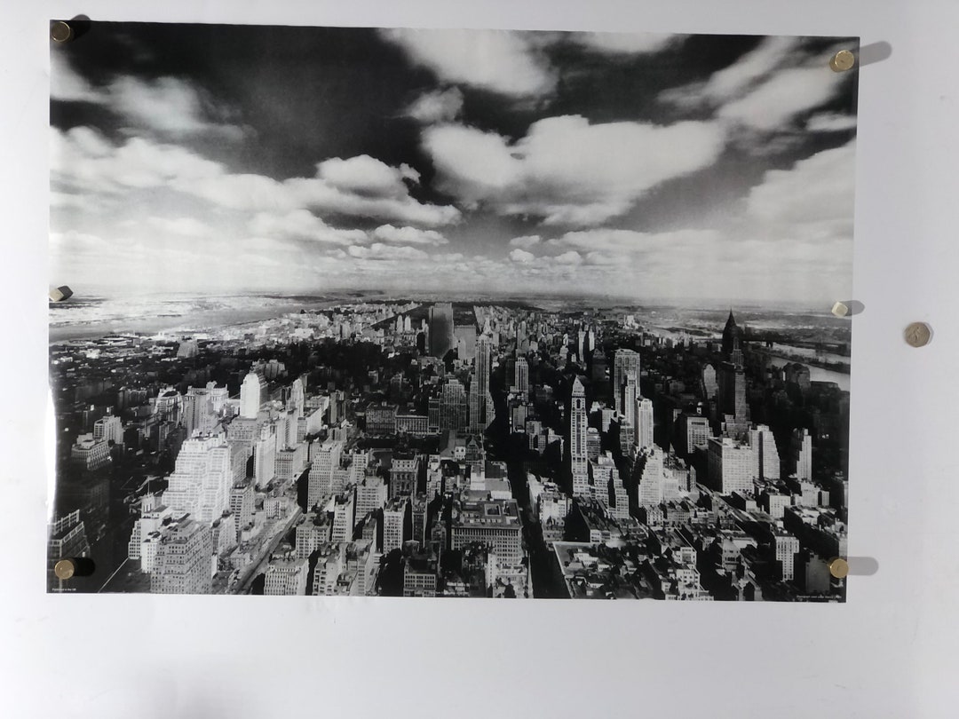 New York City Skyline Poster Etsy