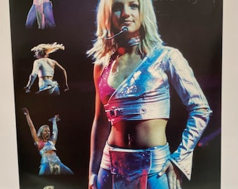 Britney Spears Live - Collage Poster