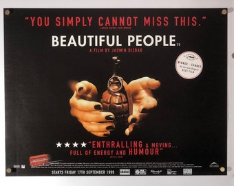 Beautiful People 1999 Original British Quad Movie Poster