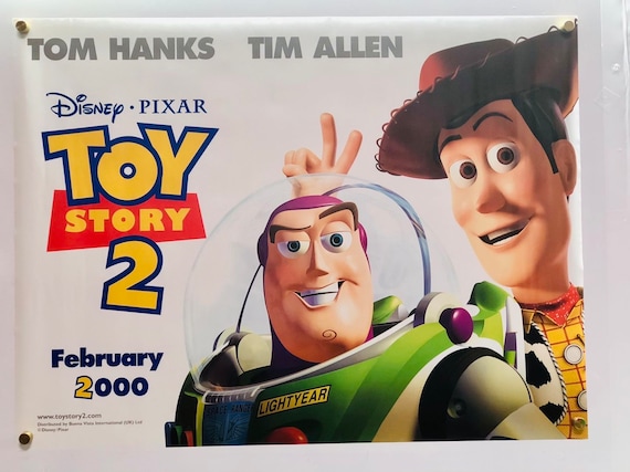 Toy Story 2 2000 Teaser Advance Version British Quad Movie Poster