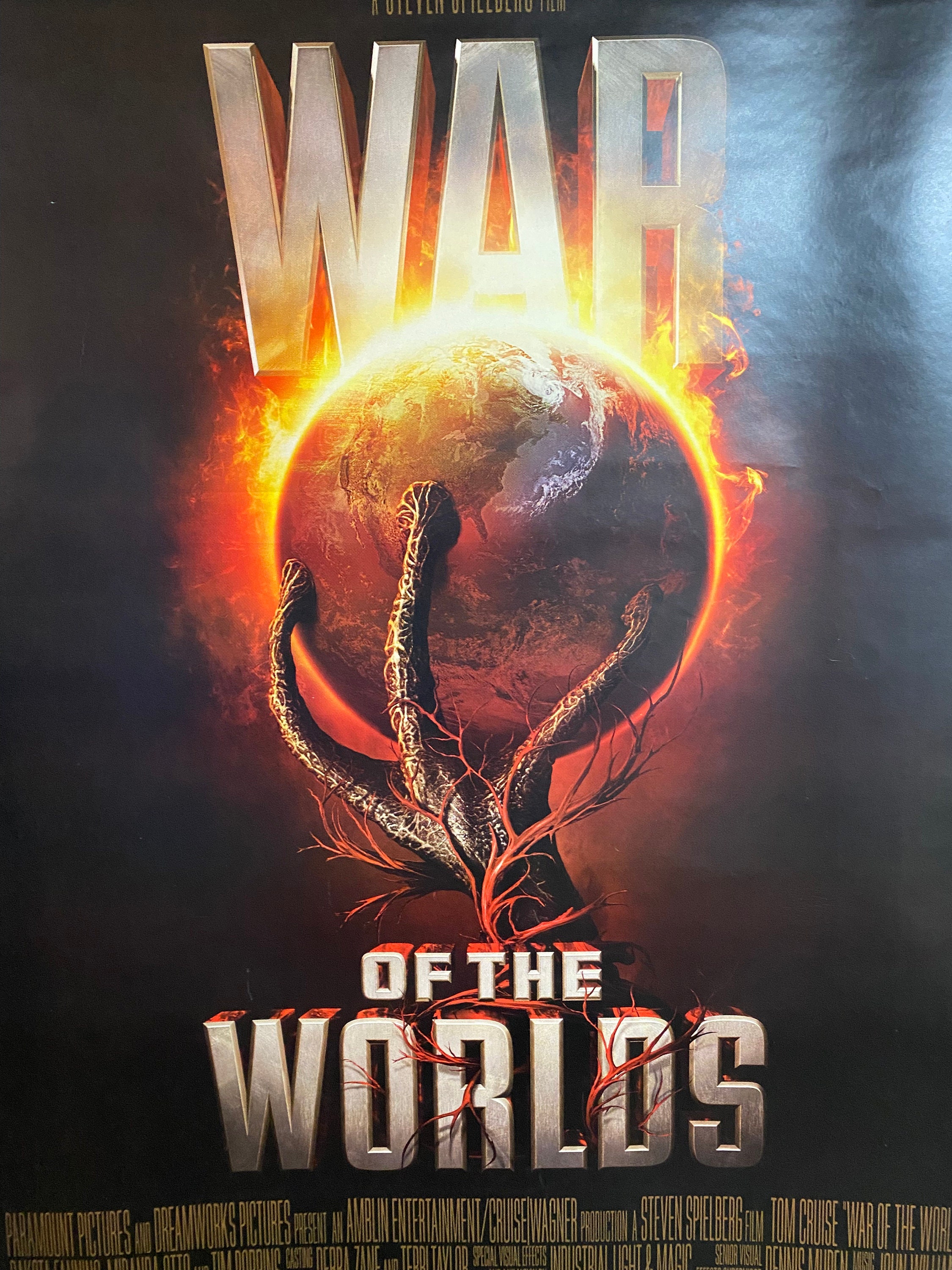 War of the Worlds Original 2005 Bus Shelter Advertising Promo