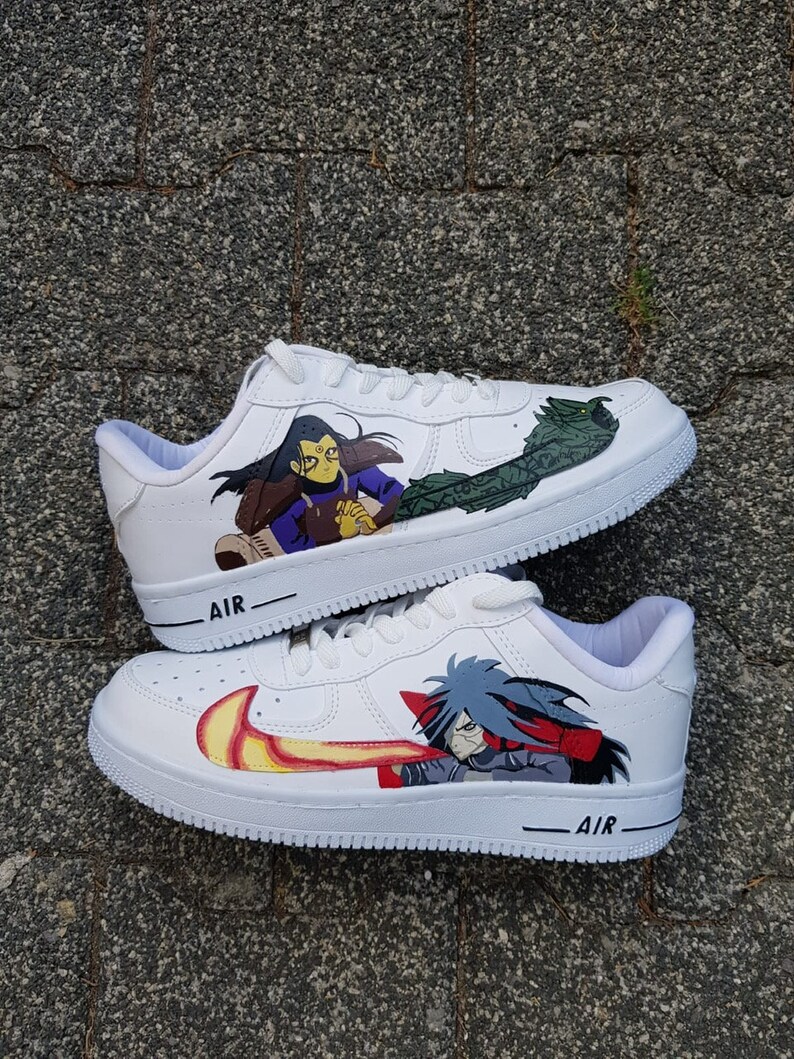 Hashirama Vs Madara Nike Air Force 1 Custom | Etsy