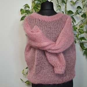 Louis Vuitton Vintage Open Knit Mohair Sweater