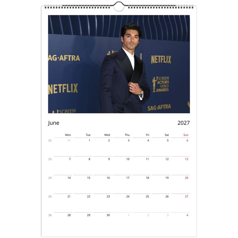 Taylor Zakhar Perez 2027 Calendar, Collectible Wall Calendar, Premium ...