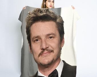 Pedro Pascal Blanket, The Mandalorian Throw, Last of Us Fleece, Fan Gift
