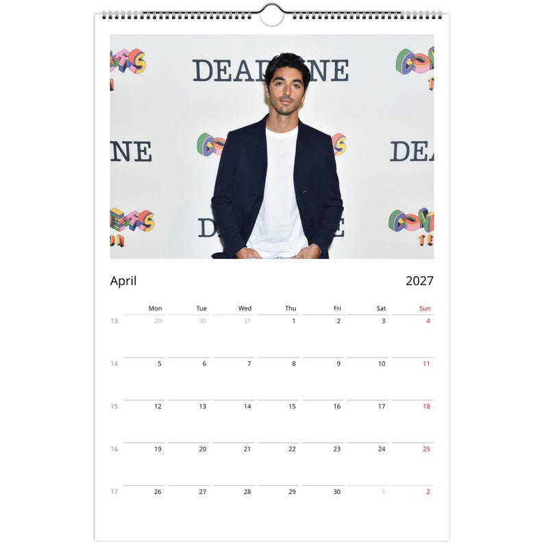 Taylor Zakhar Perez 2027 Calendar, Collectible Wall Calendar, Premium ...
