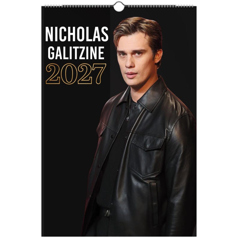 Nicholas Galitzine 2027 Calendar, Collectible Wall Calendar, Premium ...
