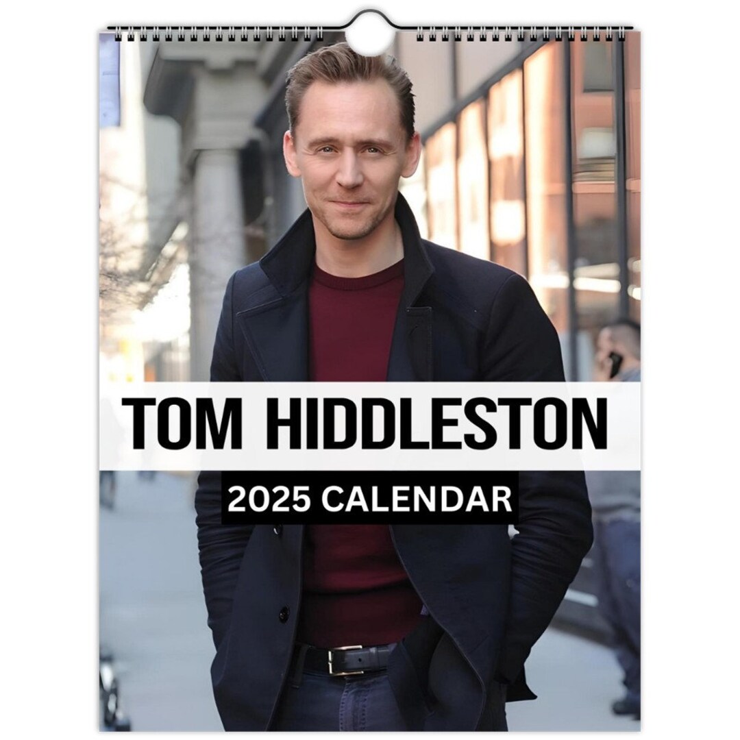 Tom Hiddleston Wall Calendars 20252025 Etsy