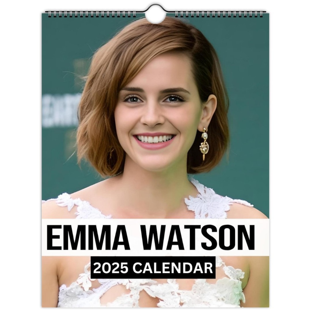 Emma Watson Wall Calendars 2025 large Size Etsy