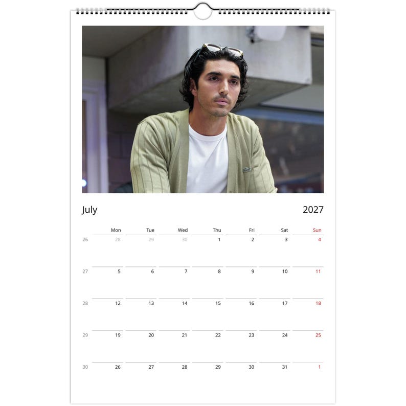 Taylor Zakhar Perez 2027 Calendar, Collectible Wall Calendar, Premium ...