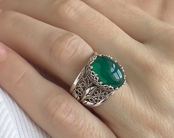 アクセサリー SMALL TILE RING / GREEN H662f933de2a847b2b09a5dce1d721