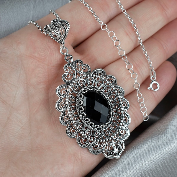 Gothic Pendant Etsy