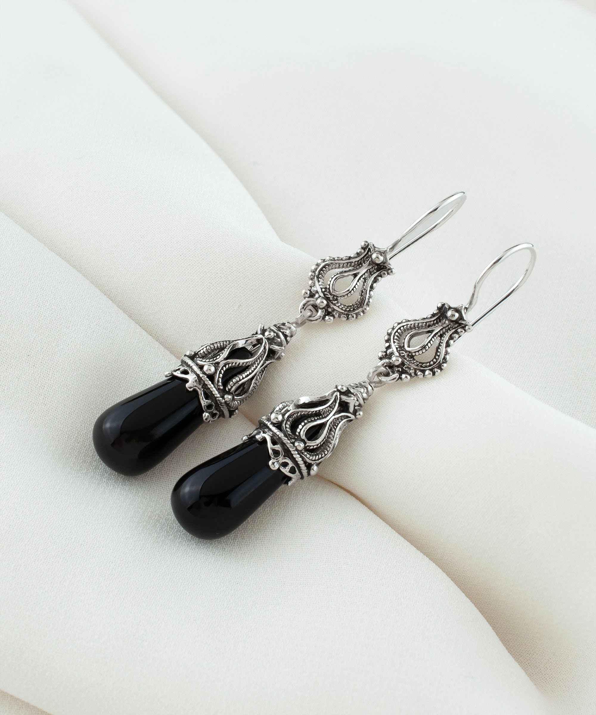 VONALA Orecchini con perle in argento Sterling, da appendere