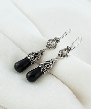 Orecchini Di Perle Donna In Argento 925 Con Zirconia - VONALA, Gioielli A Forma Di Cuore E Foglia, Regalo Per Sposa