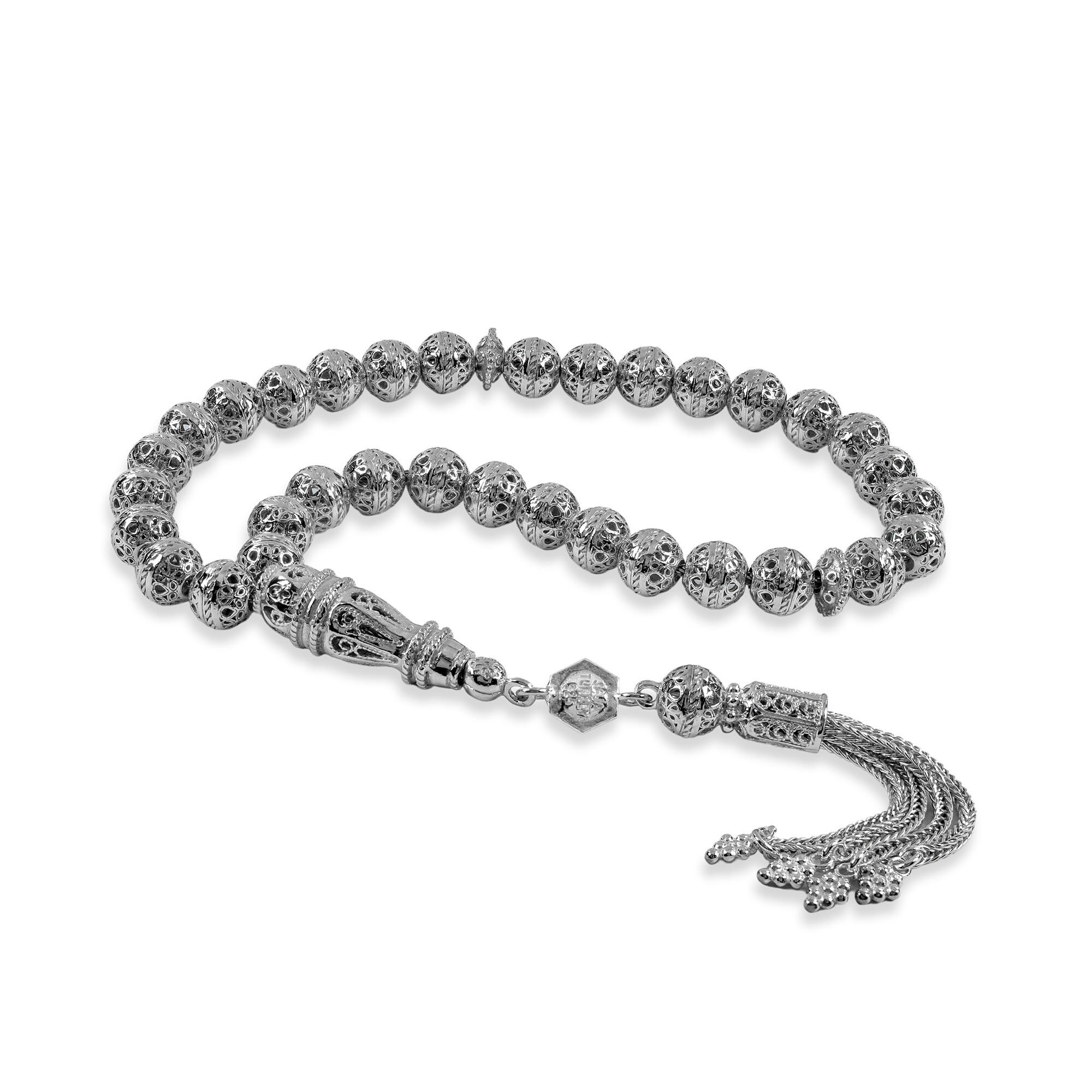 Tesbih - Collana Da Preghiera Tespih Misbaha Subha 33, 37 Cm, Rosario