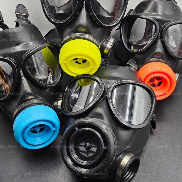 Military Gas Mask. Rebreather Bag Corrugated Tube Rubber Gear Vintage suit Uniform Face Breathplay Latex Gear Hood Army Goggles GP5 S10 MF12