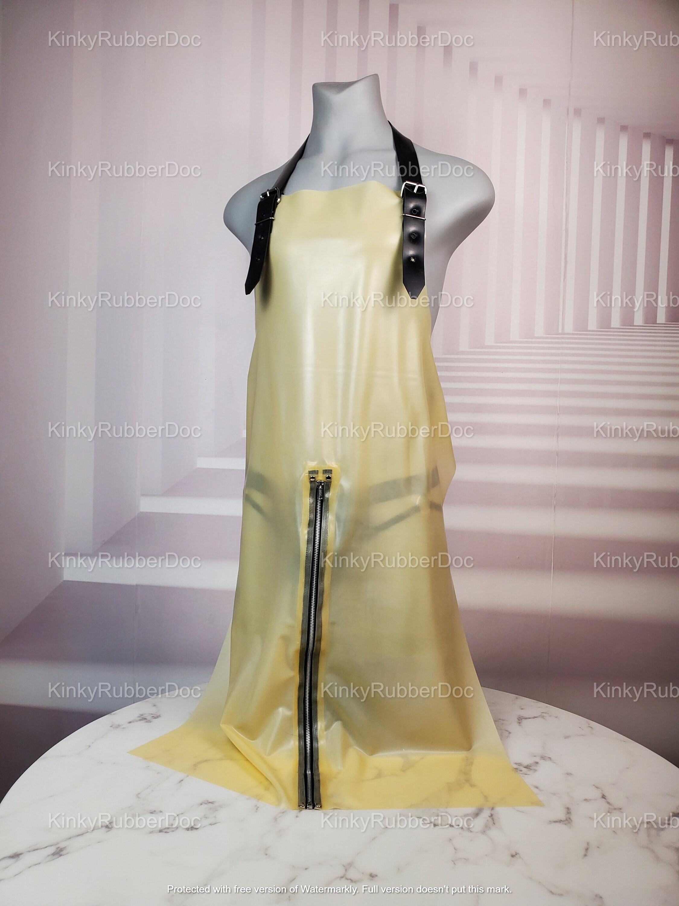 Unisex Latex Apron .4mm Latex