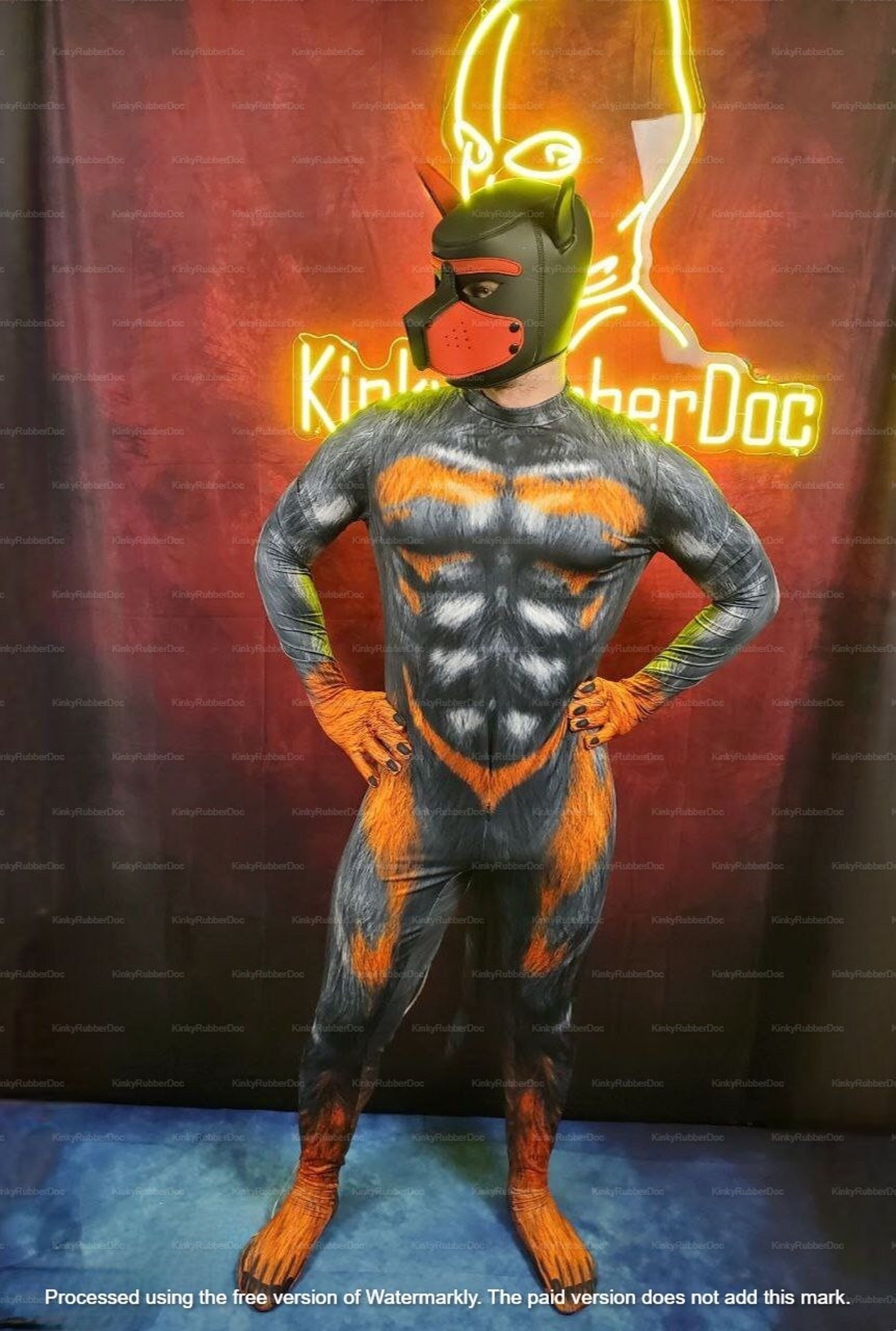 Sexy Costume Pup Fox Spandex Sex Role Play Fetish Bdsm Bondage Cosplay Party Paw Gay Flirting Adults Games Sex Toys Master Misstress kinky
