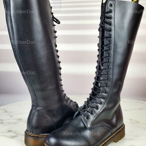 High Knee Boots Kinky Leather Shoes. Leather Gear BDSM Pride Outfit Gay Dom Dominatrix Outfit BDSM Erotic Sex Gay Slave Gimp Fetish Fashion image 5