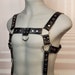 Leather Harness Suspender. Bondage Outfit Costume Kinky Sex Pride Puppy Domtop Erotic Gay BDSM Leather Shirt Fetish Rubber Gear Unisex Ring 