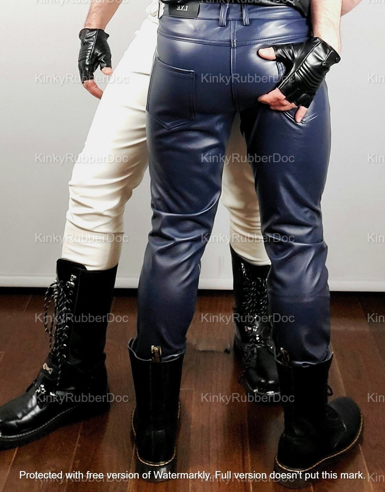 Sexy Leather Pants Casual Fetish Gay Cloth Outfit BDSM Men Etsy Sexy Leather Pants Casual Fetish Gay Cloth Outfit BDSM Men Etsy