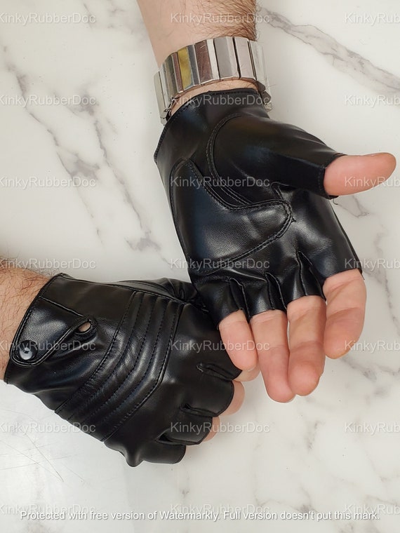 Kinky Leather Gloves | BDSM Fetish