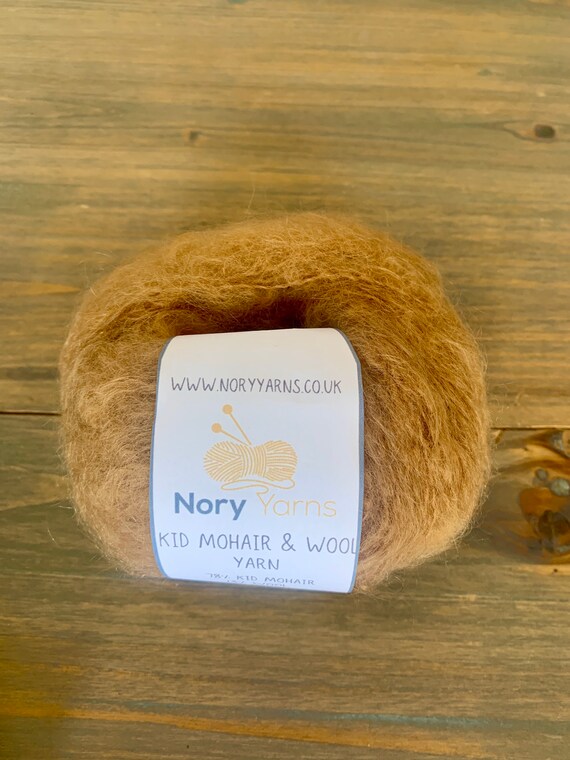 Kid Mohair / Wool / Nylon Knitting Yarn Yarn for Hand Etsy