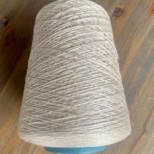 Silk Sea Cell Yarn 12/3nm on 600gm and 100gm cones - Undyed