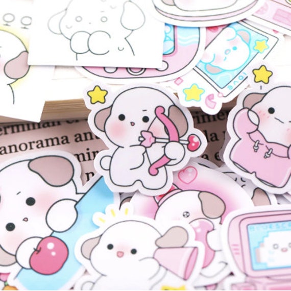 Clear Sticker Sheets Kawaii Stickers, Planner Stickers, Random Sticker  Packs, Bear and Bunny, Korean Stickers, Sticker Sheets, Deco -  Norway